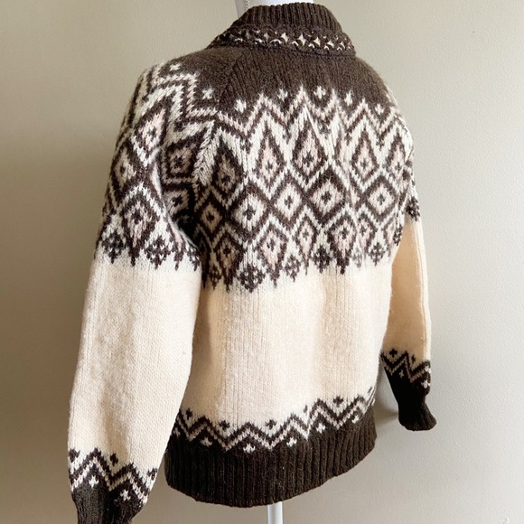 Nordstrikk Norwegian fair isle cardigan S - Picture 4 of 12